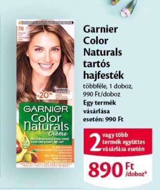 Garnier Color Naturals tartós hajfesték