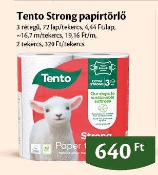 Tento Strong papírtörlő