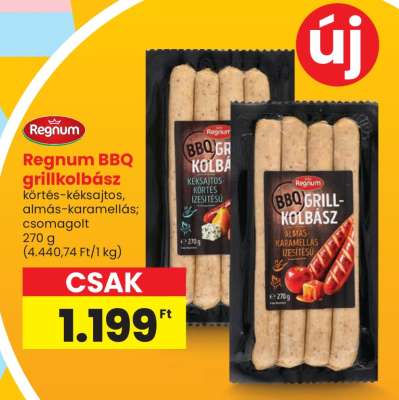 Regnum BBQ grillkolbász