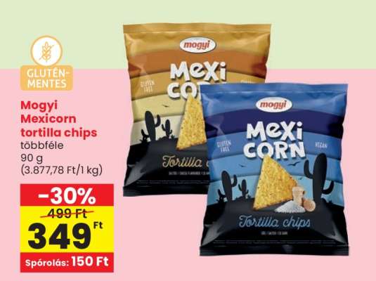 MOGYI Mexicorn tortilla chips*