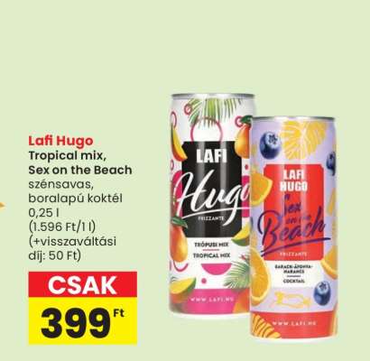 Lafi Hugo Tropical mix, Sex on the Beach