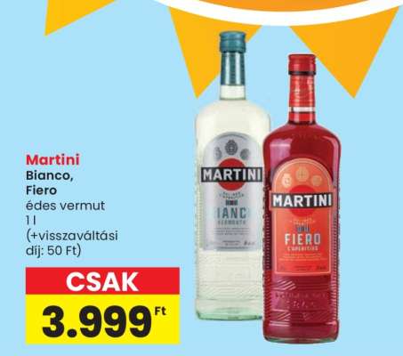 Martini Bianco, Fiero