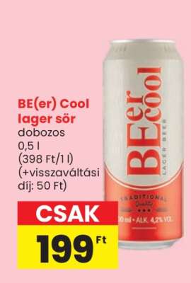 BE(er) Cool lager sör