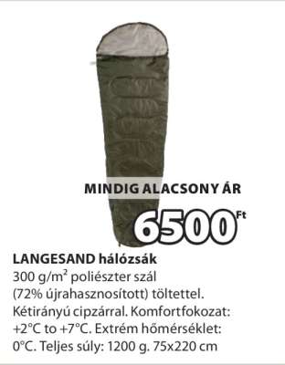 LANGESAND hálózsák