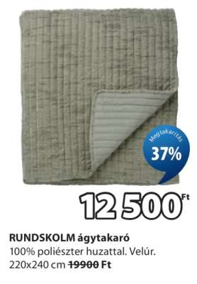 RUNDSKOLM ágytakaró