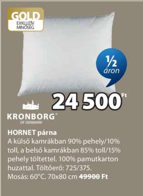 KRONBORG HORNET párna