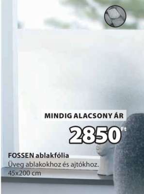 FOSSEN ablakfólia
