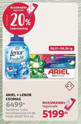 ARIEL + LENOR CSOMAG