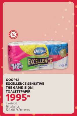 OOOPS! EXCELLENCE SENSITIVE THE GAME IS ON! TOALETTPAPÍR