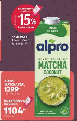 Alpro Matcha Ital
