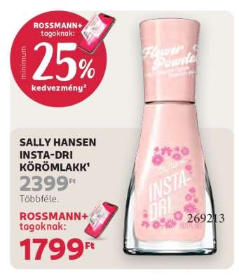 SALLY HANSEN INSTA-DRI KÖRÖMLAKK