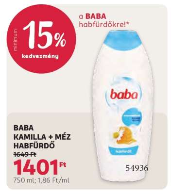 BABA KAMILLA + MÉZ HABFÜRDŐ