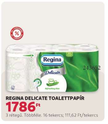 Regina Delicate toalettpapír