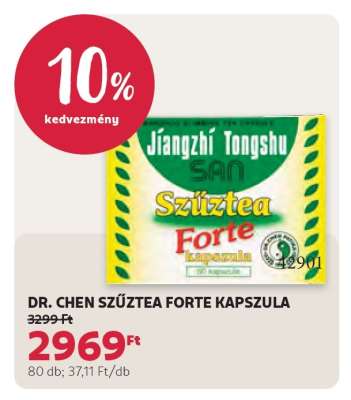 DR. CHEN SZŰZTEA FORTE KAPSZULA