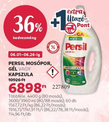 PERSIL MOSÓPOR, GÉL VAGY KAPSZULA
