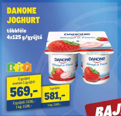DANONE JOGHURT