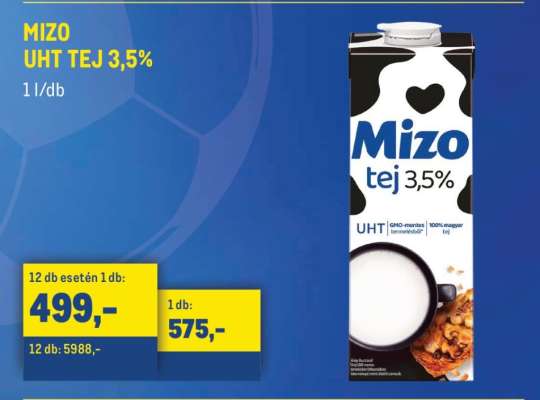 Mizo UHT tej 3,5%
