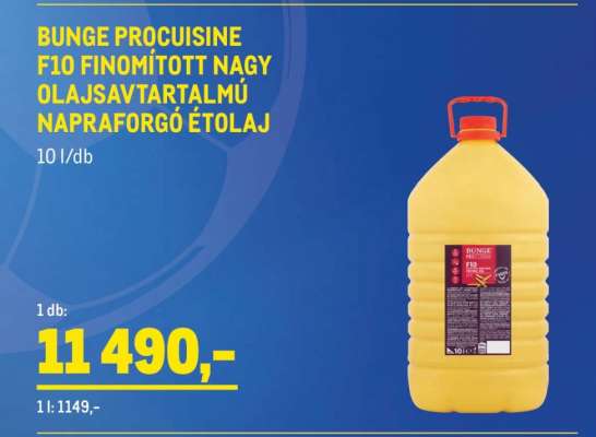 BUNGE PROCUISINE F10