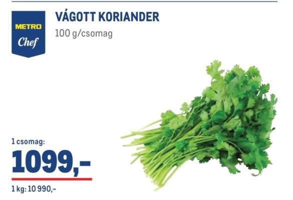 METRO Chef VÁGOTT KORIANDER