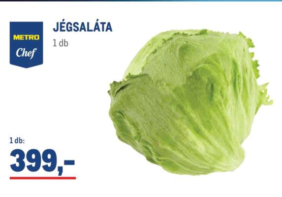 METRO Chef JÉGSALÁTA