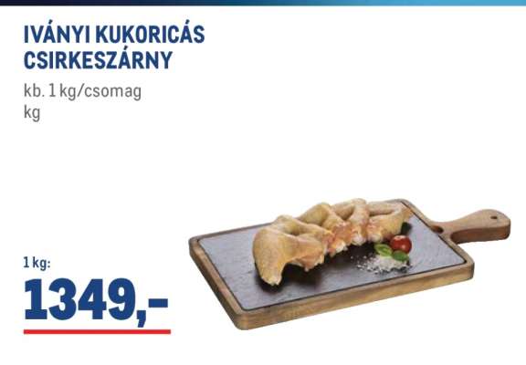 Iványi Kukoricás Csirkeszárny