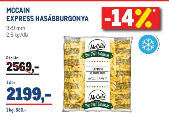 MCCAIN EXPRESS HASÁBBURGONYA