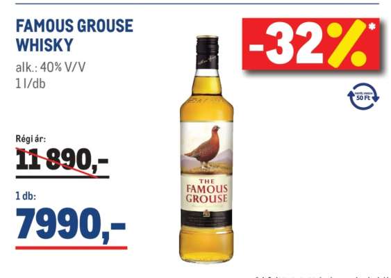 FAMOUS GROUSE WHISKY