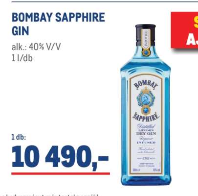 Bombay Sapphire gin