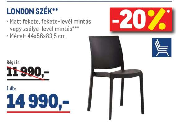 LONDON SZÉK