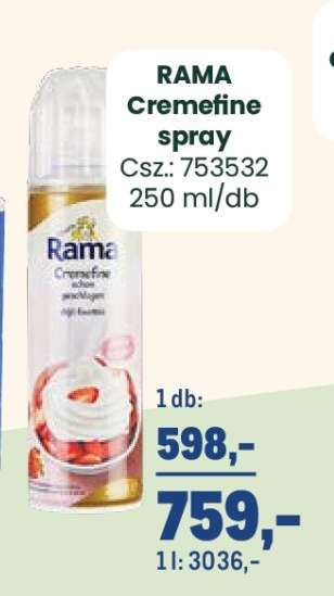 Rama Cremefine spray