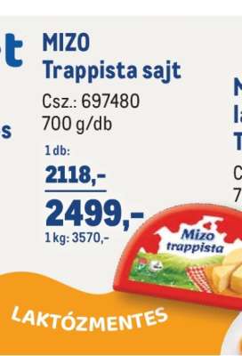 MIZO Trappista sajt