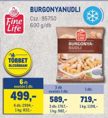 Fine Life BURGONYANUDLI