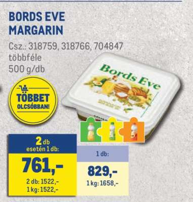 BORDS EVE Margarin