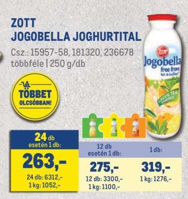 Zott Jogobella joghurtital