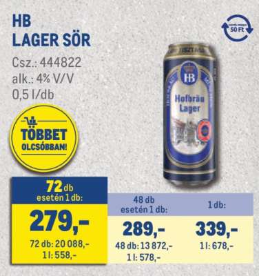 HB LAGER SÖR