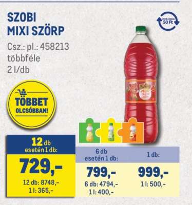 SZOBI MIXI SZÖRP