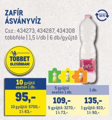 Zafír Ásványvíz