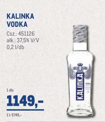Kalinka vodka
