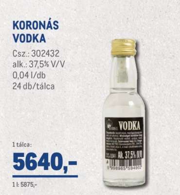 KORONÁS VODKA