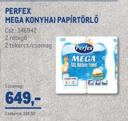 PERFEX MEGA KONYHAI PAPÍRTÖRLŐ