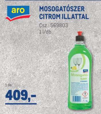 aro MOSOGATÓSZER CITROM ILLATTAL