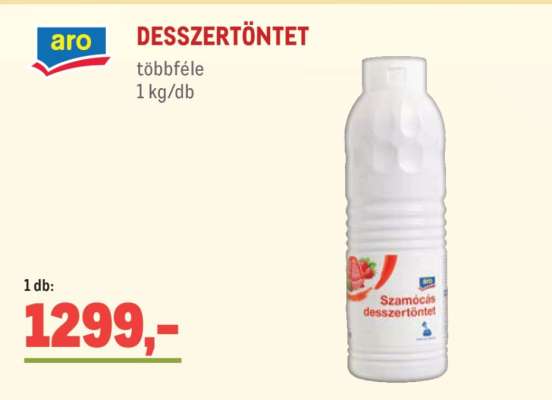 aro DESSZERTÖNTET