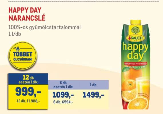 HAPPY DAY NARANCSLÉ