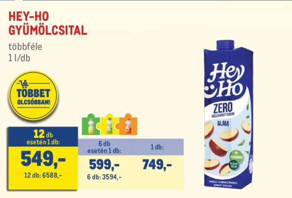 HEY-HO GYÜMÖLCSITAL