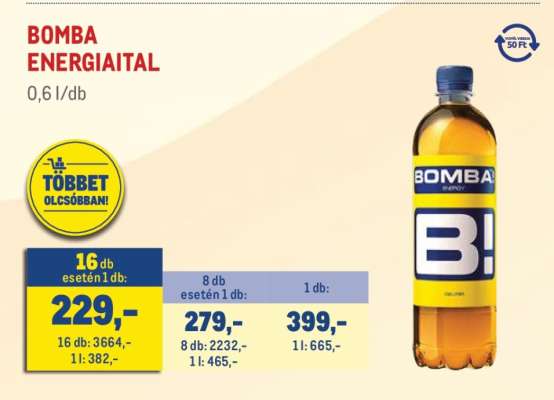 BOMBA﻿﻿ Energiaital*
