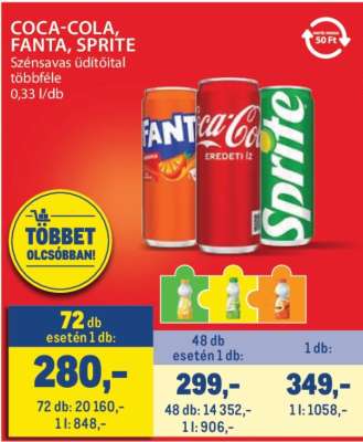 Coca-Cola / Fanta / Sprite