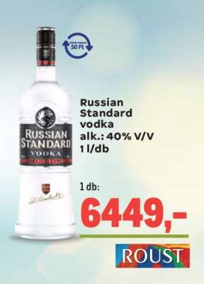 RUSSIAN STANDARD Vodka