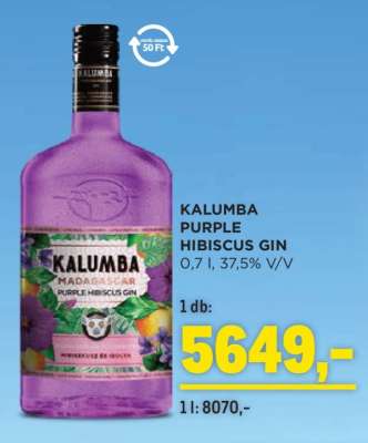 KALUMBA PURPLE HIBISCUS GIN