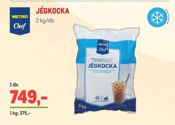 METRO Chef JÉGKOCKA