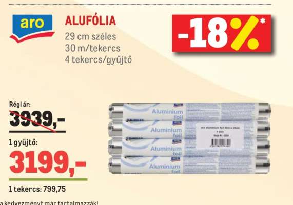 aro ALUFÓLIA